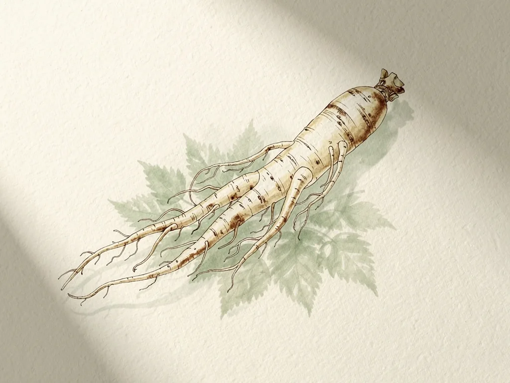 Ilustracja botaniczna - symbol stabilności
